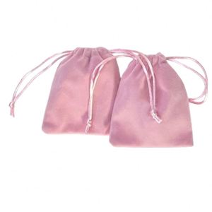 Prix direct usine, sacs en velours personnalisables, sacs cadeaux en velours avec cordon de serrage - Product Image 6