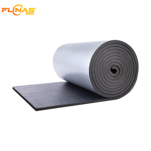 Funas nhôm lá mỏng tráng Nitrile NBR/PVC cao su bọt CuộN nhiệt vật liệu cách nhiệt với tuyệt vời hơi nước cách ly - Product Image 1