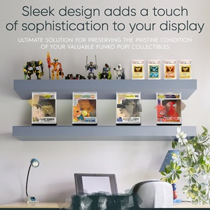 รองรับ OEM ODM กล่องอะคริลิคใสป้องกันเหลืองสำหรับเก็บสะสมฟิกเกอร์ <span class=keywords><strong>FUNKO</strong></span> <span class=keywords><strong>POP</strong></span> พร้อมไฟ LED แสดงสถานะ - Product Image 5