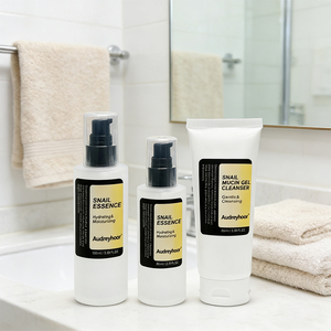 Prodotti Cosmetici Coreani per la Cura della Pelle Anti-Età con Bava di Lumaca e Collagene, Set di Siero Viso ed Essenza Facciale, Crema per la Cura della Pelle con Etichetta Privata - Product Image 5