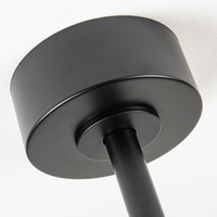 Maison Moderne Brun Foncé Bronze 3 Lames Bois Wifi Tuya Smart Intelligent 52 Pouces Ventilateur de Plafond pour la Maison