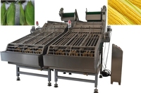 Machine commerciale automatique de décorticage d'épluchage de maïs sucré éplucheur de cors frais industriel automatique décortiqueur décortiqueur à vendre