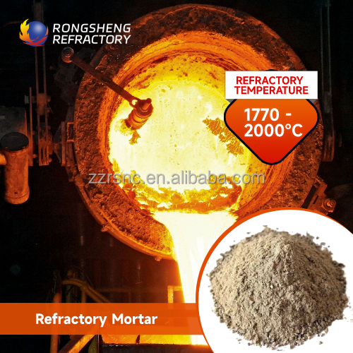 High Temperature Refractory Airset Mortar High