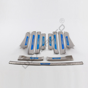 แผ่นกันรอยขอบประตูรถยนต์เหล็ก 4 ชิ้น สำหรับ <span class=keywords><strong>YARIS</strong></span> CROSS ปี <span class=keywords><strong>2022</strong></span> 2023 ป้องกันรอยขีดข่วน บริเวณขอบประตูหน้าและหลัง - Product Image 6