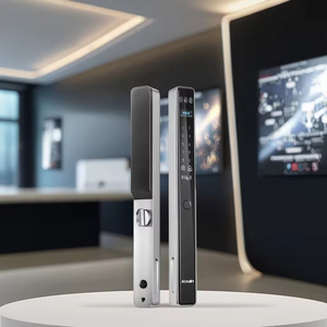 Tuya スマート電気ドアロック 3D 顔認識指紋デジタルパスワード WiFi アルミニウム木製ドア用カメラ付き - Product Image 3