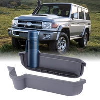 Accessoires de voiture YBJ, porte-gobelets pour porte avant, poches latérales pour porte, 2007-2021 pour Land Cruiser 70 71 75 76 78 LC79 FJ79