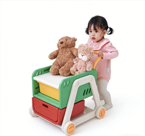 Chariot de marche multifonctionnel anti-retournement pour bébé, avec puzzle intégré, capacité de charge 15 kg, pour 6 mois à 3 ans - Vente en gros usine - Product Image 4