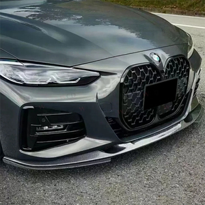 Pour Série 4 G22 Coupé G23, lèvre avant en fibre de carbone style 3D, 2020-2025 - Product Image 6
