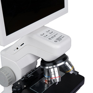 Digital Microscope TN300-D 7 Inch Screen Manual Focus Biological Observation 8 LED Light Source - Product Image 4