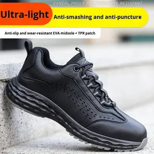 <span class=keywords><strong>Scarpe</strong></span> <span class=keywords><strong>Antinfortunistiche</strong></span> SF711-5 Leggere, Resistenti all'Usura, Antiscivolo, Isolate 10KV, per Elettricisti e Industria Energetica, con Suola in EVA, Antiurto per Uomo - Product Image 2