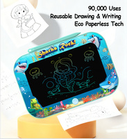 Tablette d'écriture numérique LCD prête à l'emploi 8,5 10 12 pouces, alimentée par batterie, personnalisable, pour papeterie et chaînes de magasins