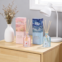 Ensemble de diffuseurs parfumés pour la maison, avec flacon en verre personnalisé pour parfum, huile essentielle et bâtonnets d'arôme