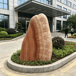Pierre de paysage en granit vert veiné naturel, moderne, durable, pour jardin extérieur, élément décoratif pour lac, hôtel, villa - Product Image 4