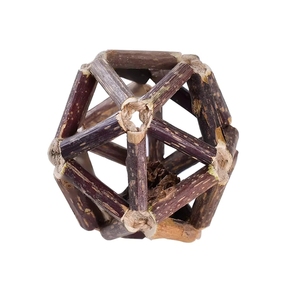 Fabrika Toptan Doğal Gümüş Asma Kediotu Topu Diş Temizleme Molar Çiğneme Oyuncağı İnteraktif Zil Topu İç Mekan Yavru Kedi Oyuncağı - Product Image 6