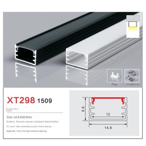 ไฟอลูมิเนียมโปรไฟล์ LED สำหรับตู้ครัวพร้อมรีโมทควบคุมและเซ็นเซอร์ตรวจจับความเคลื่อนไหวสำหรับห้องนอนตู้เสื้อผ้า - Product Image 4