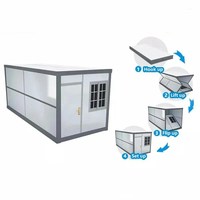 Maison conteneur à 2 étages, extensible, avec structure en acier pliable, 2 à 4 chambres, design moderne, installation rapide, villa de luxe