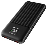 Batterie externe OEM personnalisée avec logo, 10000/20000 mAh, charge rapide 22,5 W avec écran LED pour plusieurs appareils