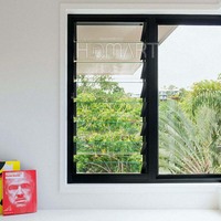 Volets de fenêtre en aluminium sur mesure, pliables