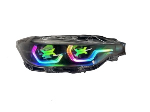 <span class=keywords><strong>ไฟ</strong></span>หน้า LED RGB สำหรับ BMW F30 F35 2013-2015, 7สี <span class=keywords><strong>X</strong></span> แฟ<span class=keywords><strong>น</strong></span>ตาซี DRL Start-up Blue use Original DRIVER Plug-and-Play - Product Image 3