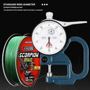 <span class=keywords><strong>สาย</strong></span>เอ็นตกปลา PE ถัก 100 เมตร X8 X4 เส้นใยแข็งแรงพิเศษ สีเขียวหลากสี เรียบลื่น แรงดึงสูง - Product Image 3