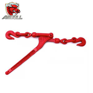 Ambull Tendeur de chaîne forgé Type de levier Liant de charge Fixation à cliquet Finition galvanisée G70/G80 Exporté en Russie Sac emballé - Product Image 5