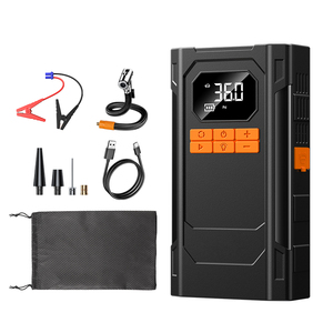 Arrancador de Coches de 1000A <span class=keywords><strong>con</strong></span> Batería de 8000mAh y 12V, <span class=keywords><strong>con</strong></span> Monitor Digital de Presión de Neumáticos y Compresor de Aire para Autos y SUVs - Product Image 1
