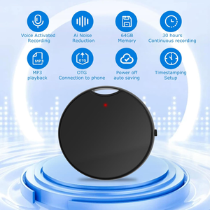 Mini grabadora <span class=keywords><strong>de</strong></span> <span class=keywords><strong>voz</strong></span> <span class=keywords><strong>espía</strong></span> <span class=keywords><strong>de</strong></span> 64GB con metal magnético y grabación automática para reuniones profesionales Tiempo <span class=keywords><strong>de</strong></span> grabación <span class=keywords><strong>de</strong></span> 70H MP3 WAV OEM ODM - Product Image 4