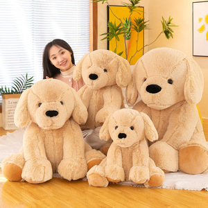 Großer Golden Retriever Cartoon <span class=keywords><strong>Sam</strong></span> Hund Plüschtier Ornament Wohnzimmer Deko <span class=keywords><strong>Puppe</strong></span> Mädchen Schlafkissen PP Baumwolle 31-50cm - Product Image 3