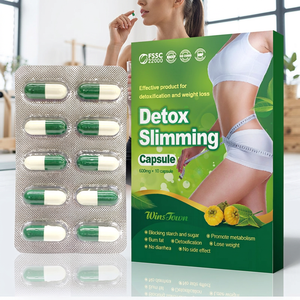 Capsules amincissantes WinsTown Detox 600mg, 10 capsules pour la perte de poids et la détoxification des femmes - Product Image 1