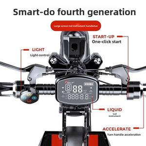 Monopattino Elettrico Pieghevole ad Alte Prestazioni <span class=keywords><strong>e</strong></span> Velocità per Viaggi <span class=keywords><strong>e</strong></span> Stoccaggio - Product Image 5