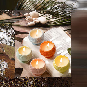 Wholesale Ceramic <b>Votive</b> <b>Candle</b> Jars for Weddings & Home Decor-Soy Wax Scented <b>Candles</b> Environment-Friendly & Non-Toxic - Product Image 1