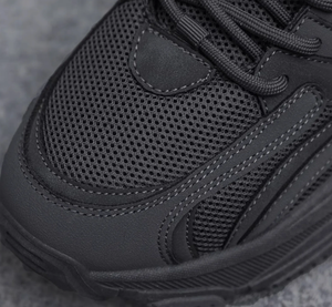 Scarpe da uomo Casual Athleisure traspiranti da <span class=keywords><strong>donna</strong></span> comode <span class=keywords><strong>Sneakers</strong></span> <span class=keywords><strong>nere</strong></span> per la primavera autunno inverno-versatili alla moda - Product Image 3