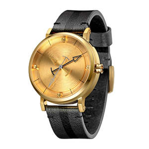 Reloj de Hombre Estilo Antiguo de Negocios, Aleación, Resistente al Agua 3ATM, Correa de Cuero Genuino, Cristal, Logotipo Personalizado, Movimiento Japonés, Venta al Por Mayor de Fábrica - Product Image 5