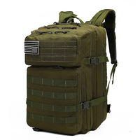 Sac à dos de sport d'extérieur en tissu Oxford respirant, grande capacité 40L, unisexe, pour voyage et trajets quotidiens, imperméable et multifonctionnel