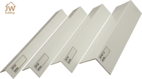 1 mètre de bande d'angle en plastique PVC, garniture, protection des bords en PVC, décoration murale