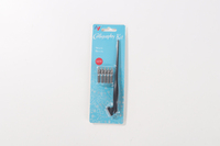 Ensemble de stylos de calligraphie HY pour étudiants et finance, pour débutants, 1 stylo avec 5 pointes, stylos plume en plastique pour écrire des signatures