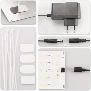 ไฟปลูกต้นไม้ LED สำหรับในร่ม ควอนตัม สำหรับตู้ปลา สถานรับเลี้ยงสัตว์ ภูมิทัศน์ สเปกตรัมเต็มรูปแบบ ตั้งเวลาได้ สำหรับดอกไม้ ผัก และพืชสีเขียว - Product Image 5