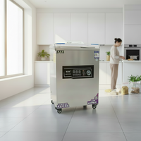 Scelleuse sous vide alimentaire en acier inoxydable 390PD pour la conservation des légumes (chambre unique, utilisation facile, écologique)