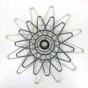 Công Nghiệp Kim Loại Có Thể Gập Lại KD Mặt Dây Chuyền Hiện Đại Ánh Sáng Bóng Râm Khung Thiết Lập Tùy Chỉnh Dây Sắt Khung Chụp Đèn Cho Sàn Bảng Đèn - Product Image 1