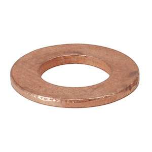 KS TOOLS - 500.8592 <b>Washers</b> 8.0 x 16.0 mm <b>copper</b> coated (100 pcs) - EAN 4042146030394 HEAVY VEHICLES - Product Image 1