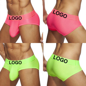 कस्टम लोगो कम वृद्धि पुरुषों के अंडरवियर बॉक्सर ने पुरुष लिंगरी शॉर्ट्स स्लिप जाल टींगा पैरा होमबर्स - Product Image 4