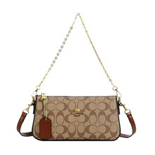 Sac à main <span class=keywords><strong>carré</strong></span> en PU imprimé rétro haut de gamme pour femme, nouvelle collection 2026, avec fermeture éclair et double bandoulière réglable.624 - Product Image 1