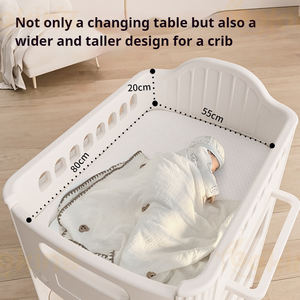 Stokk Style Table à langer <span class=keywords><strong>nouveau</strong></span>-<span class=keywords><strong>né</strong></span> <span class=keywords><strong>couche</strong></span> Station protéger la peau de bébé hauteur réglable organisateur commode soins Table à langer - Product Image 5