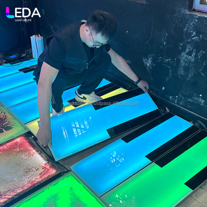 LEDA Marche piano couleur changeante scène mariage fête événement décoration accessoires piano touches LED piste de danse - Product Image 4