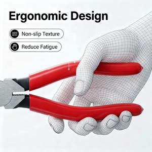 Tang Listrik Anti-Statik Kelas Industri PD-08 215mm, Baja Krom Vanadium, Rahang Bergerigi - Product Image 4