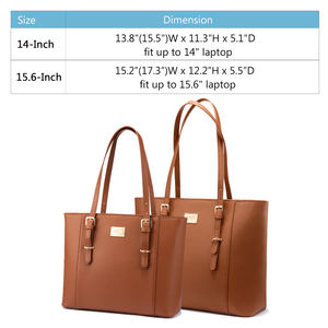 LOVEVOOK 2024 15.6 pollici <span class=keywords><strong>borsa</strong></span> a mano da <span class=keywords><strong>donna</strong></span> in pelle <span class=keywords><strong>per</strong></span> Computer da lavoro da <span class=keywords><strong>donna</strong></span> - Product Image 3