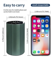 Batterie supportée sans eau 5v voiture defusers huile essentielle15ml holdcup voiture diffuseur d'arôme