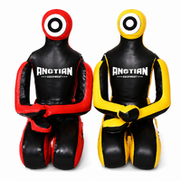 Dummy d'entraînement en cuir microfibre personnalisé pour MMA, Jiu Jitsu, lutte, judo