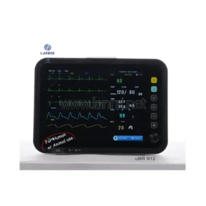 LANNX uMR N12 penjualan laris monitor pasien penggunaan manusia atau hewan pemantauan Multiparameter pemantau perawatan penting rumah sakit