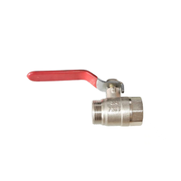 Duotian DT0102 Fabricant Vanne à boisseau sphérique en laiton Contrôle de l'eau à long manche Personnalisation OEM Manuel Filetage intérieur extérieur 1/2